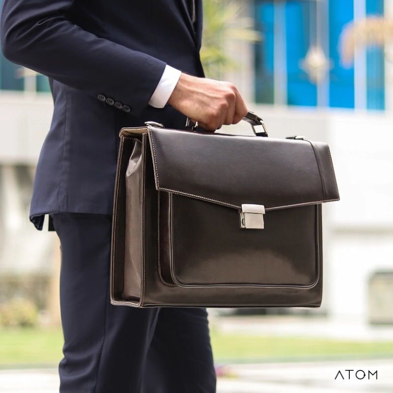Businessman laptop bag