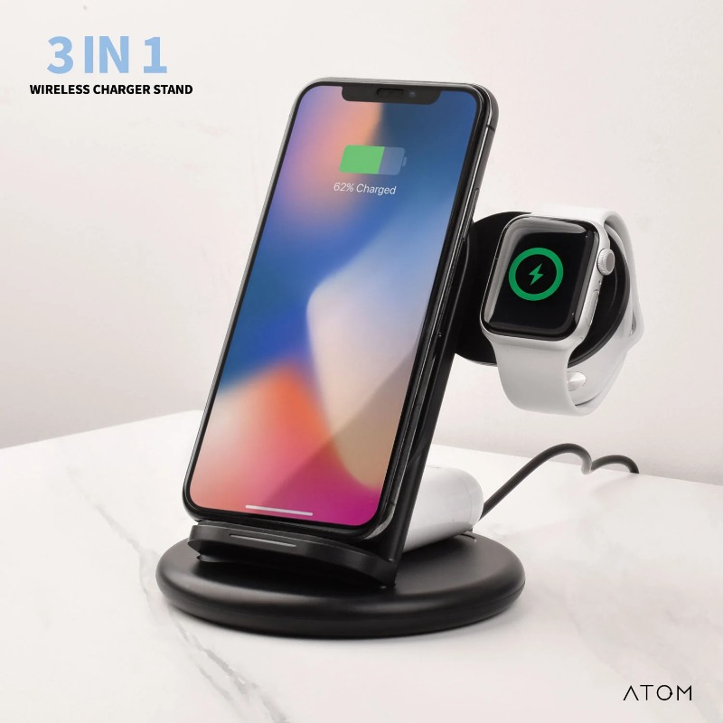 3IN1 wireless charger stand
